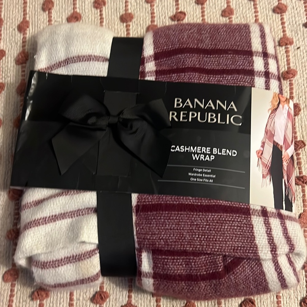 banana republic cashmere blend wrap